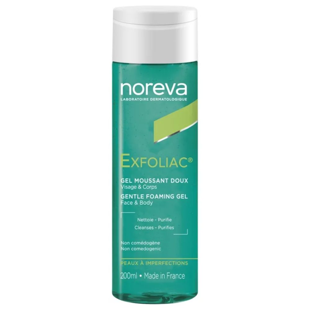 Noreva - Exfoliac gel moussant doux - 200ml