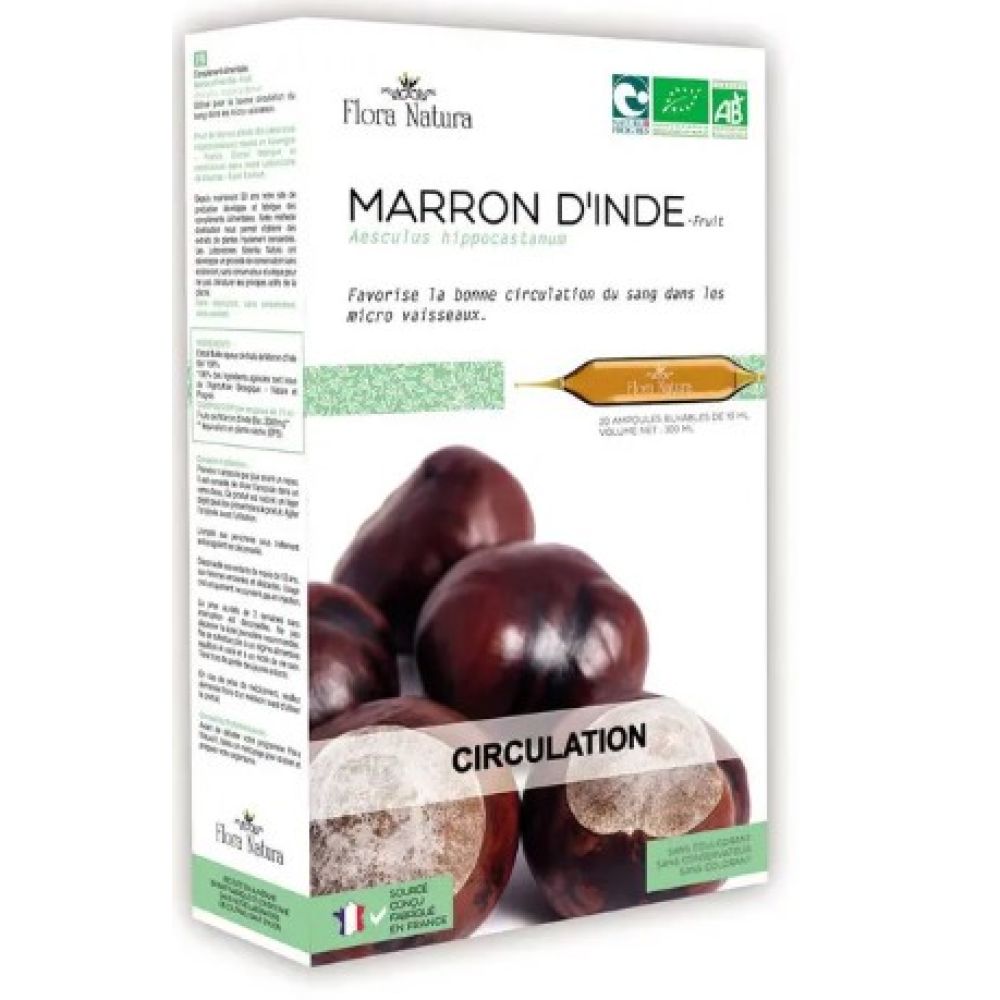 Flora Natura - Marron d'inde - 30 ampoules