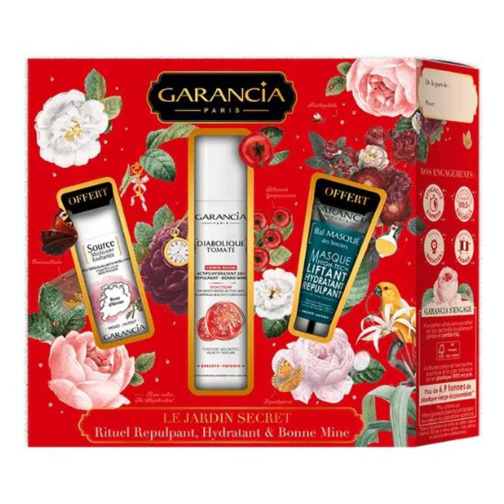 Garancia - Coffret Noël 2023 - Rituel repulpant, Hydratant, Bonne mine