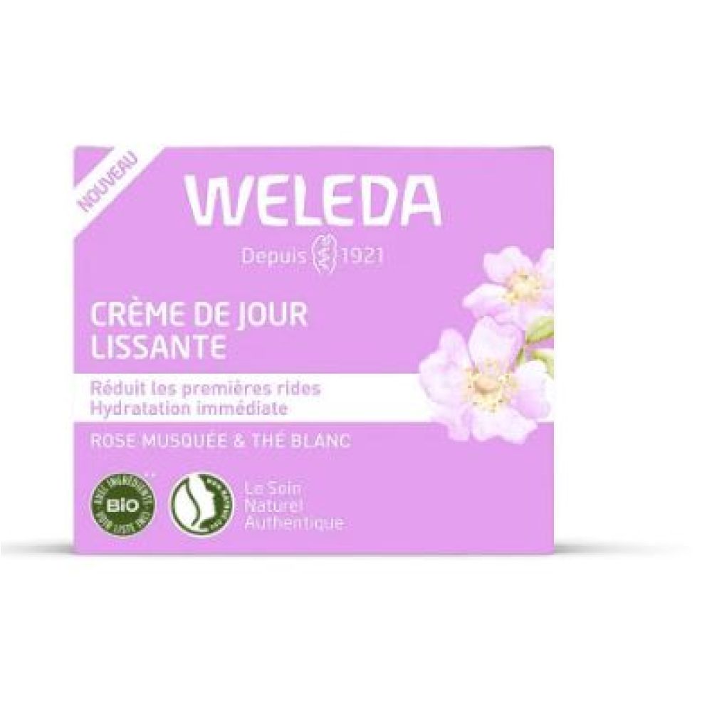 Weleda - crème de jour lissante - 40ml