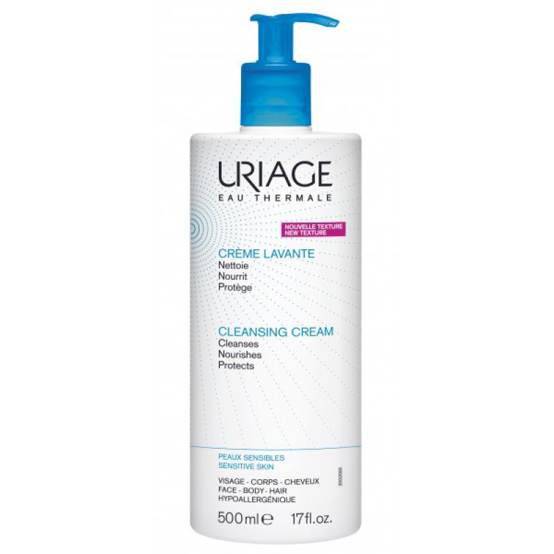 Uriage - Crème lavante surgras moussant sans savon