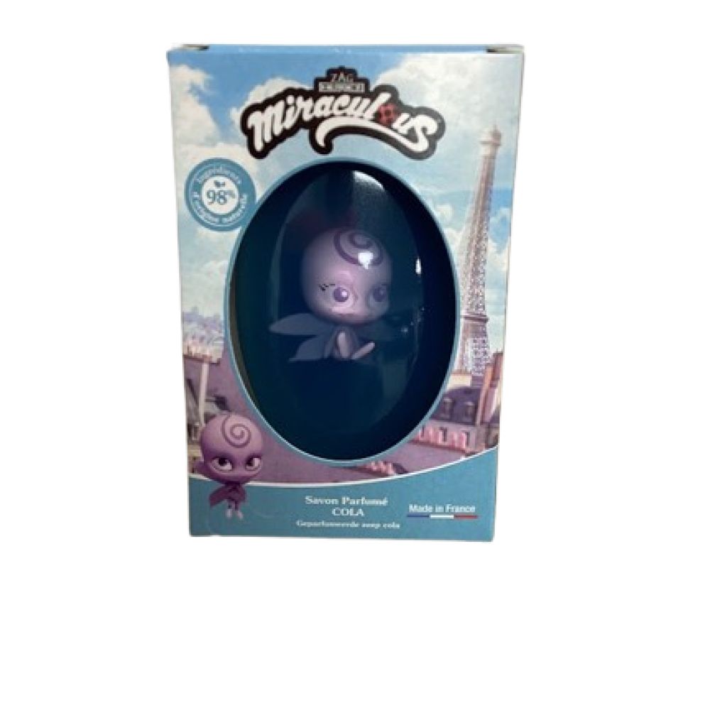 Miraculous - Savon parfumé enfant - 75g+1 figurine