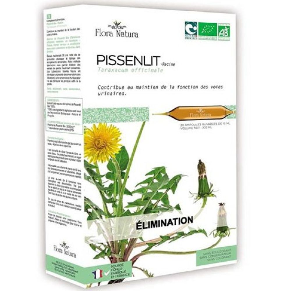 Flora Natura - Pissenlit - 20 ampoules