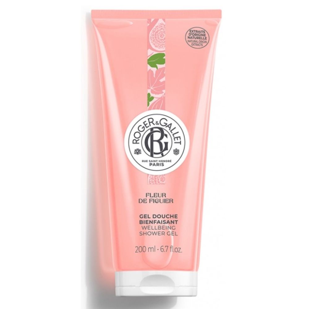 Roger & Gallet - Gel douche bienfaisant fleur de figuier - 200 ml