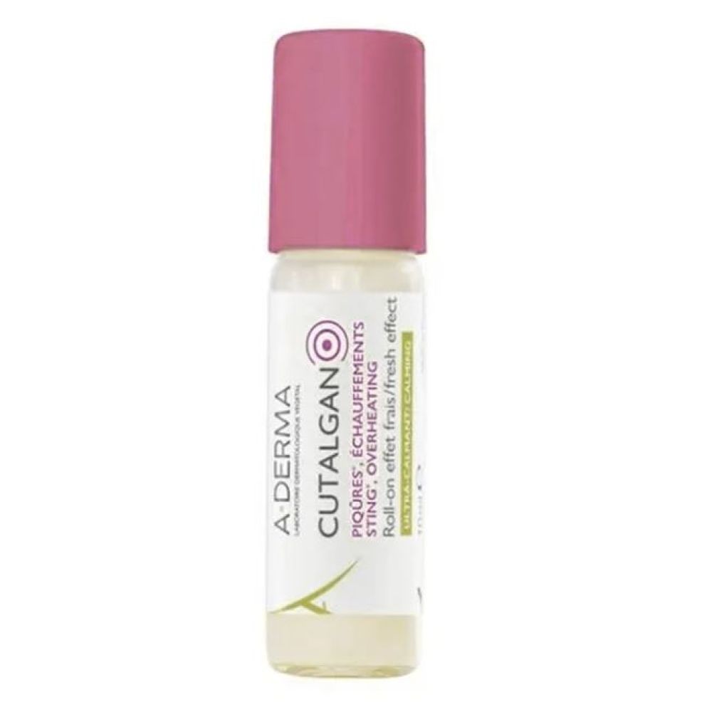 Aderma - Roll on effet frais cutalgan piqures et échauffements - 10ml