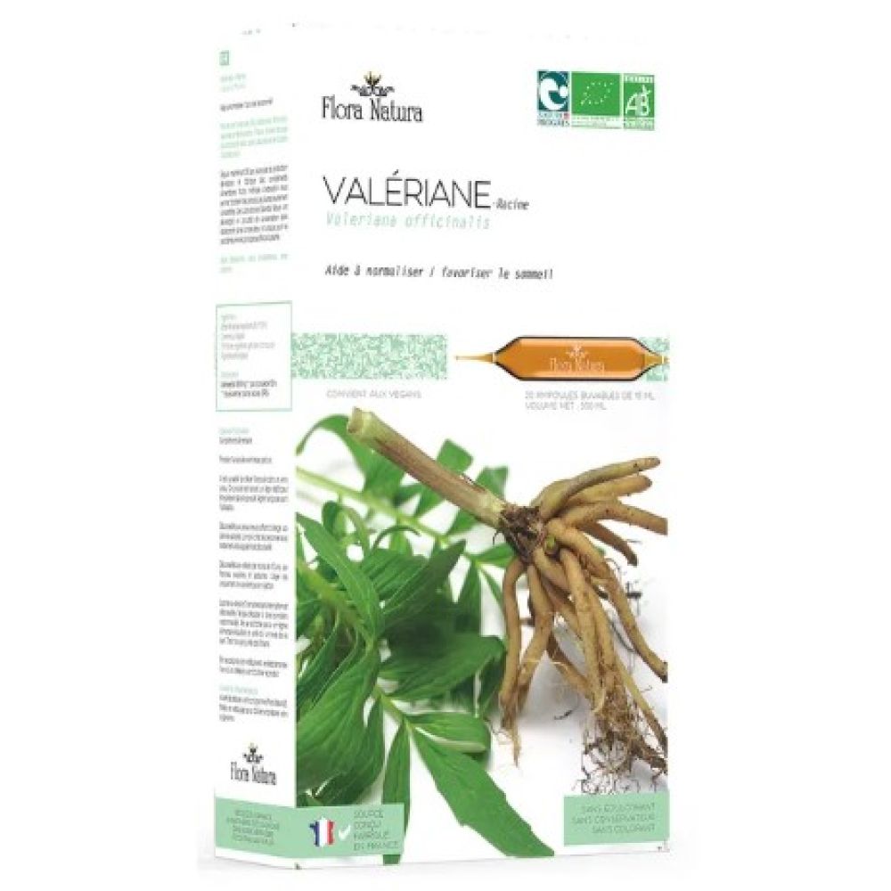 Flora Natura - Valériane sommeil stress - 20 ampoules