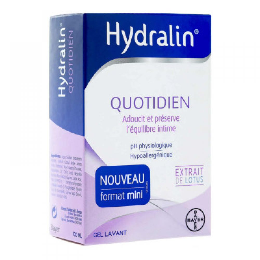 Hydralin - Quotidien Adoucit et préserve l'équilibre intime (100 ml)
