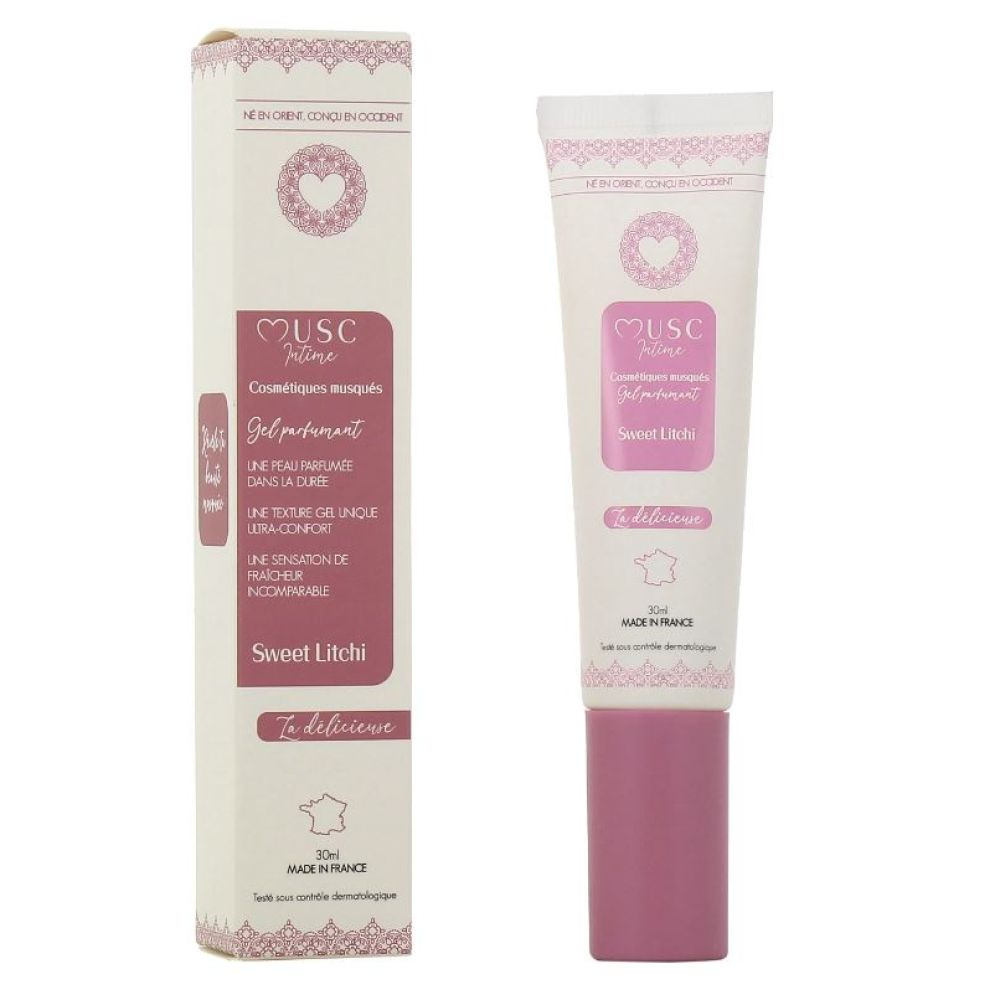 Musc Intime - Gel parfumant sweet litchi - 30 mL