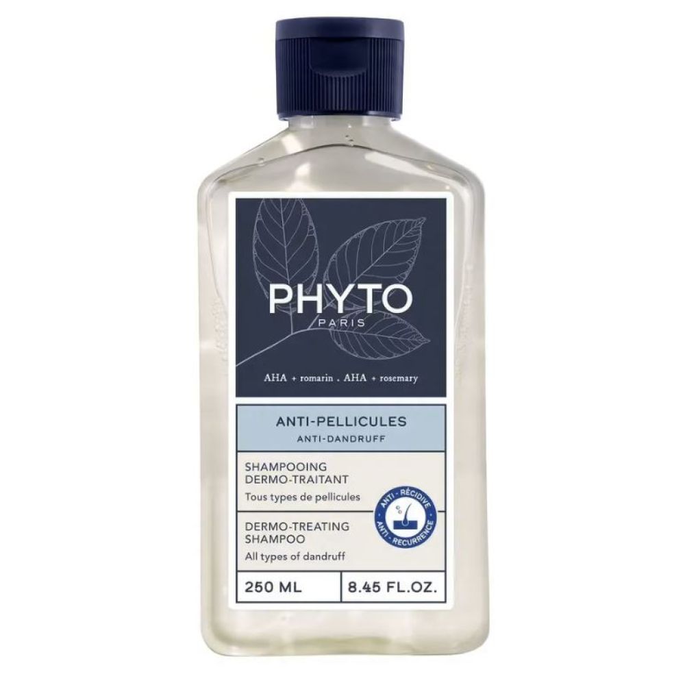 Phyto - Shampooing dermo traitant anti pellicules - 250ml