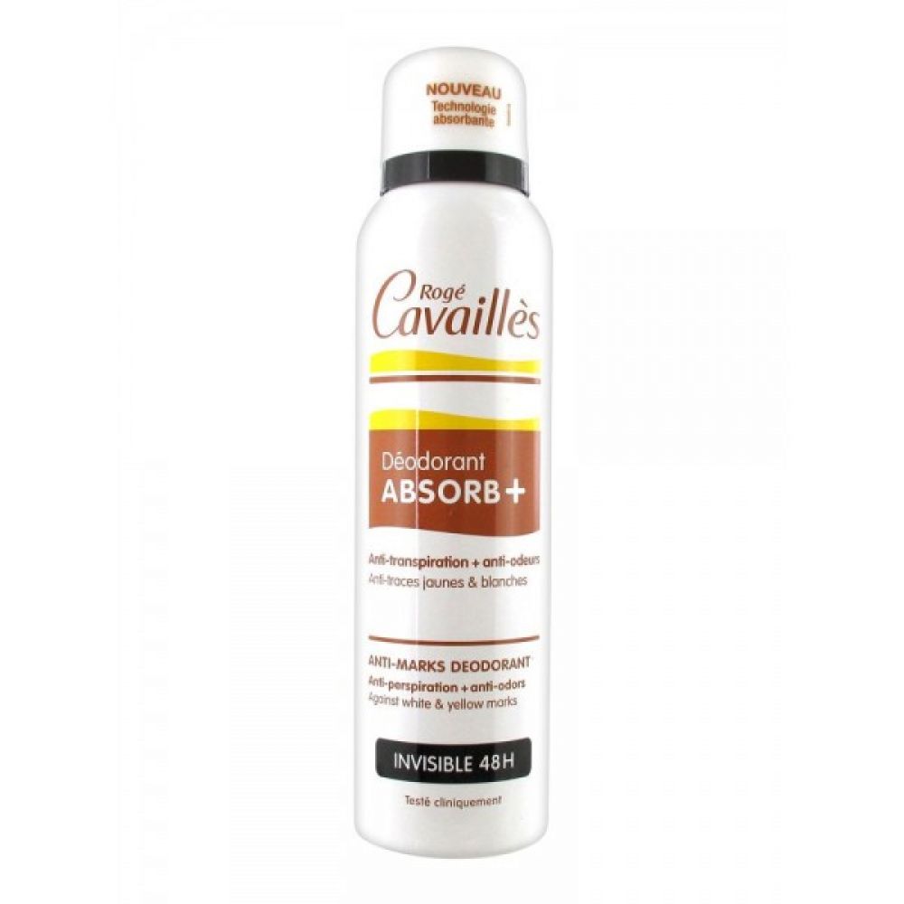 Rogé Cavailles - Déodorant ABSORB+ invisible 48h