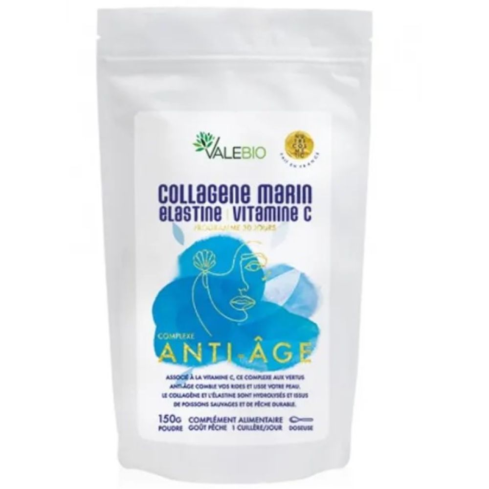 Valébio - Collagène marin anti âge - 150g