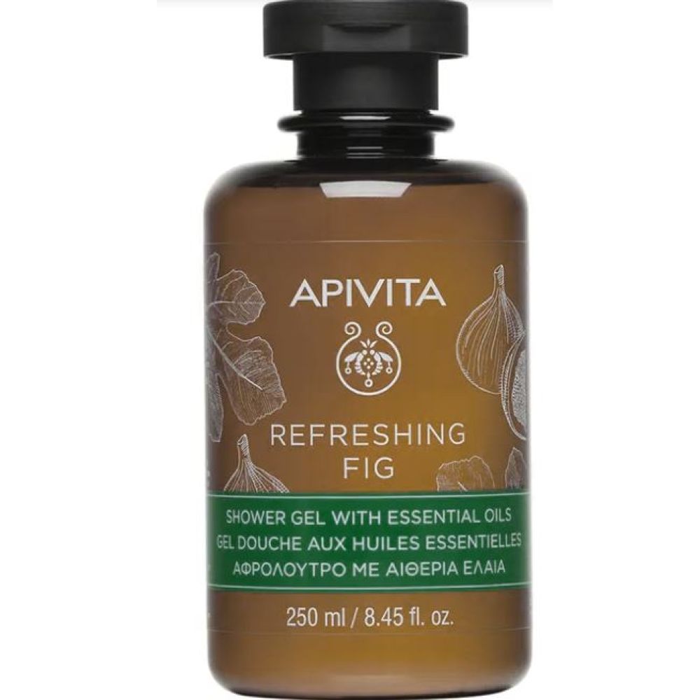 Apivita - Gel douche figue rafraichissante - 250Ml