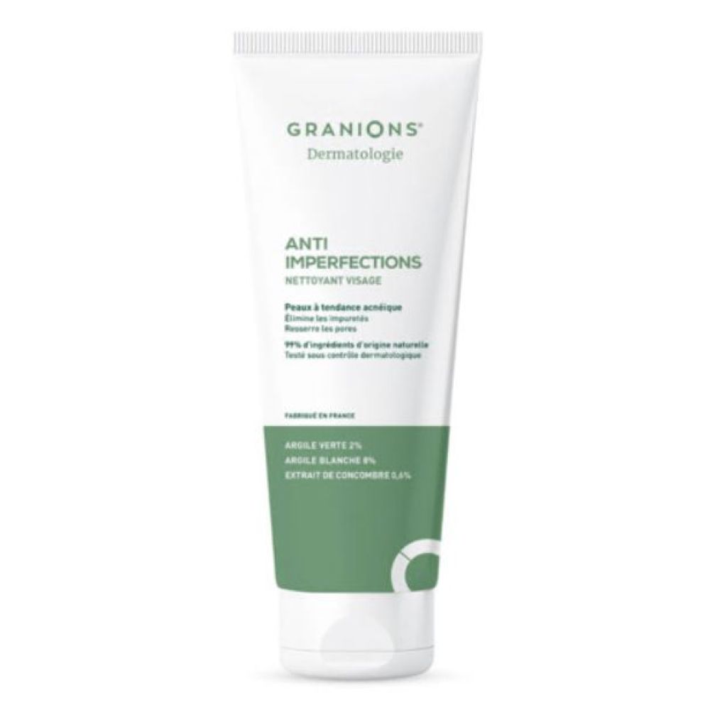 Granions dermatologie - Nettoyant visage anti imperfections - 150g