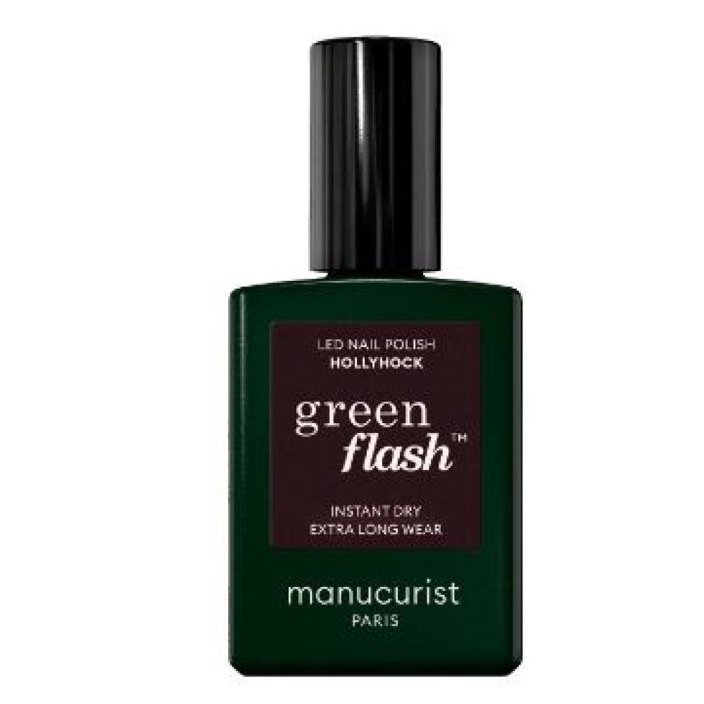 Manucurist - Vernis semi permanent green flash Hollyhock - 15ml