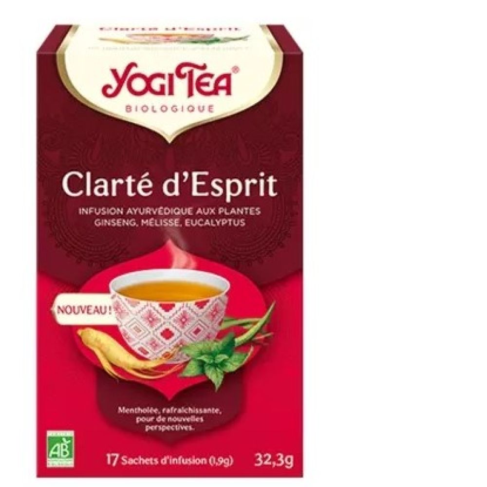 Yogi tea - Infusion Clarté d'esprit - 17 sachets