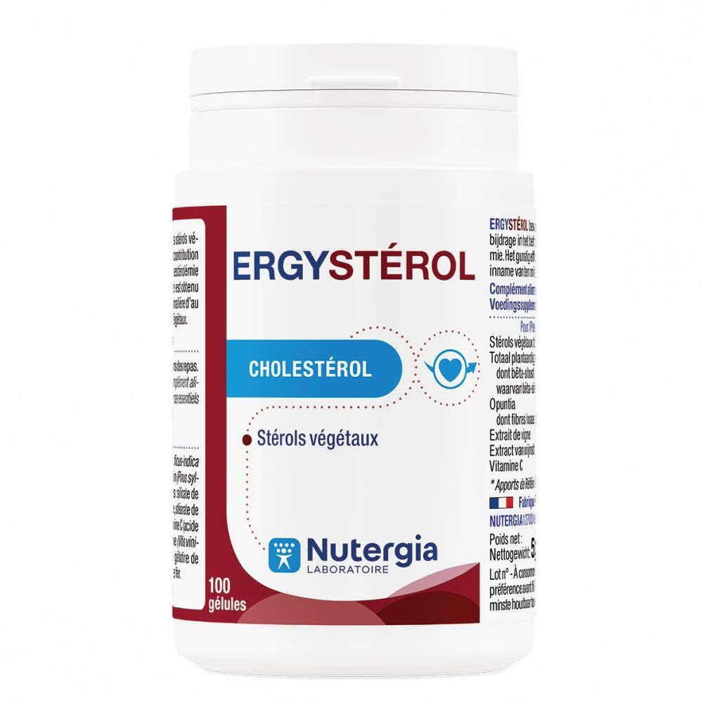 Nutergia - Ergysterol Cholesterol - 100 gélules