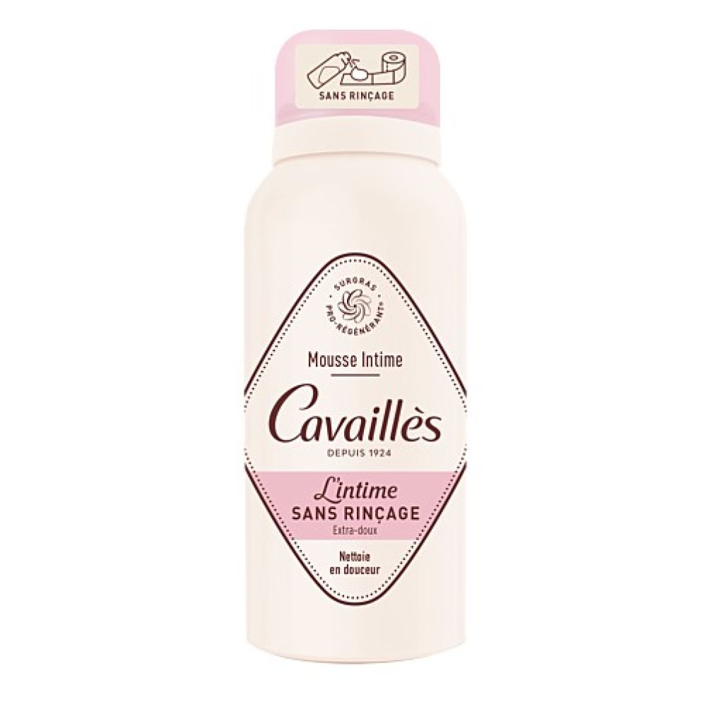 Rogé Cavailès Mousse intime sans rinçage extra-doux - 100ml