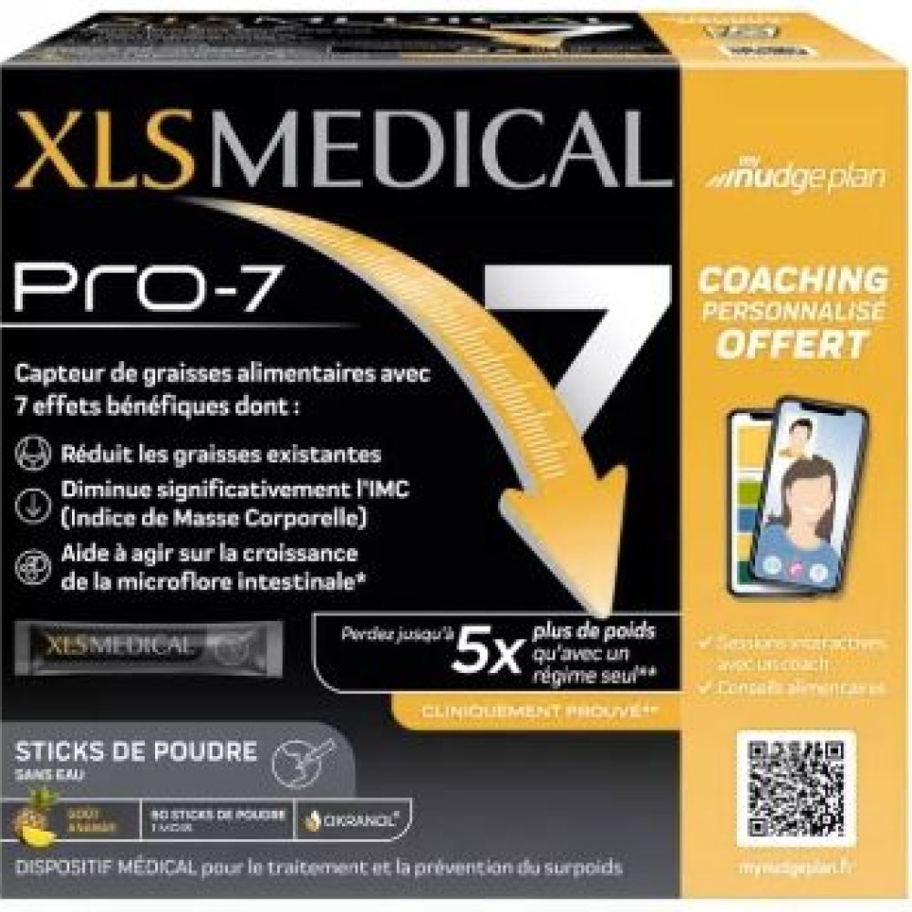 Xls médical - XLS medical pro 7 perte de poids - 90 sticks