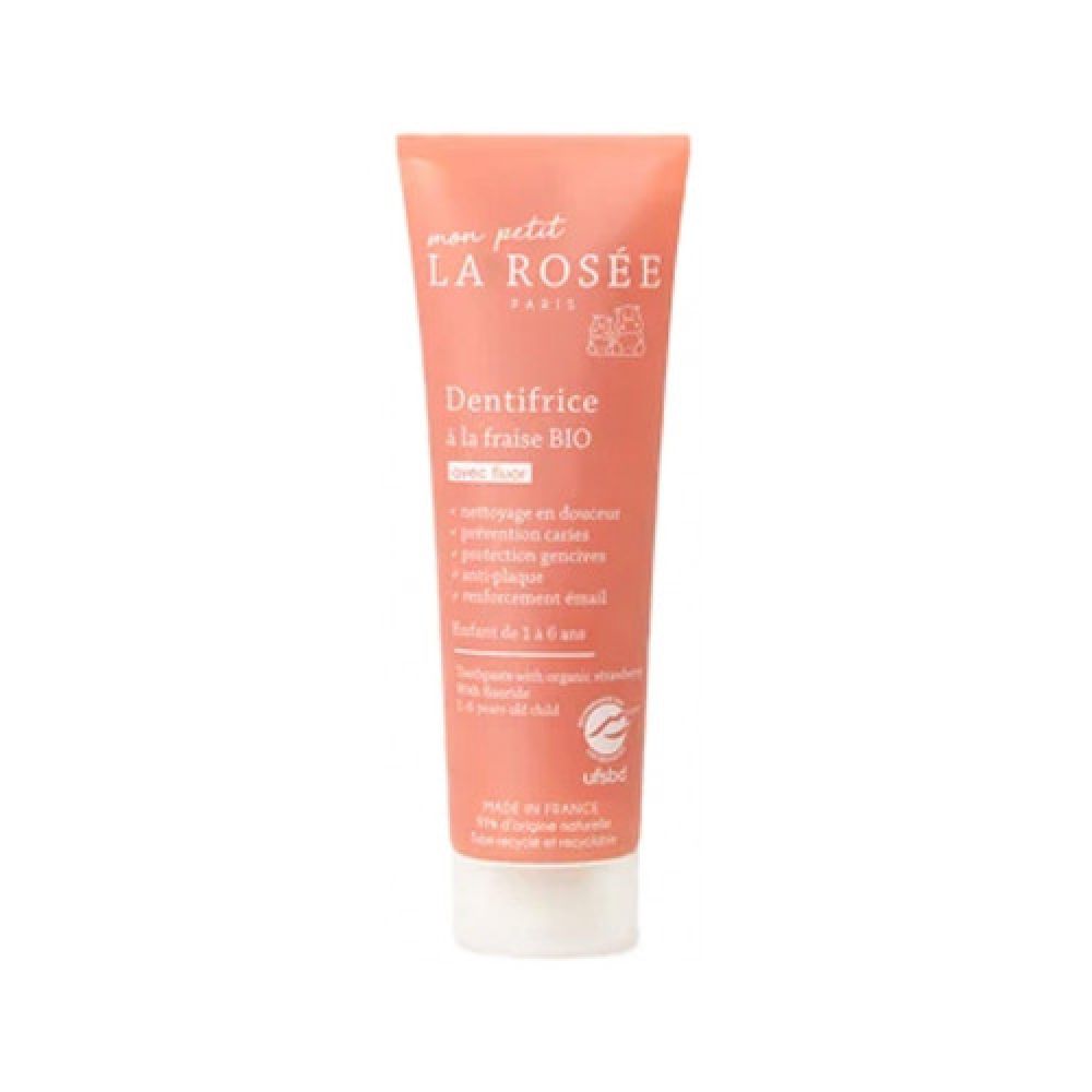 La rosée - Dentifrice enfants à la fraise bio -50ml