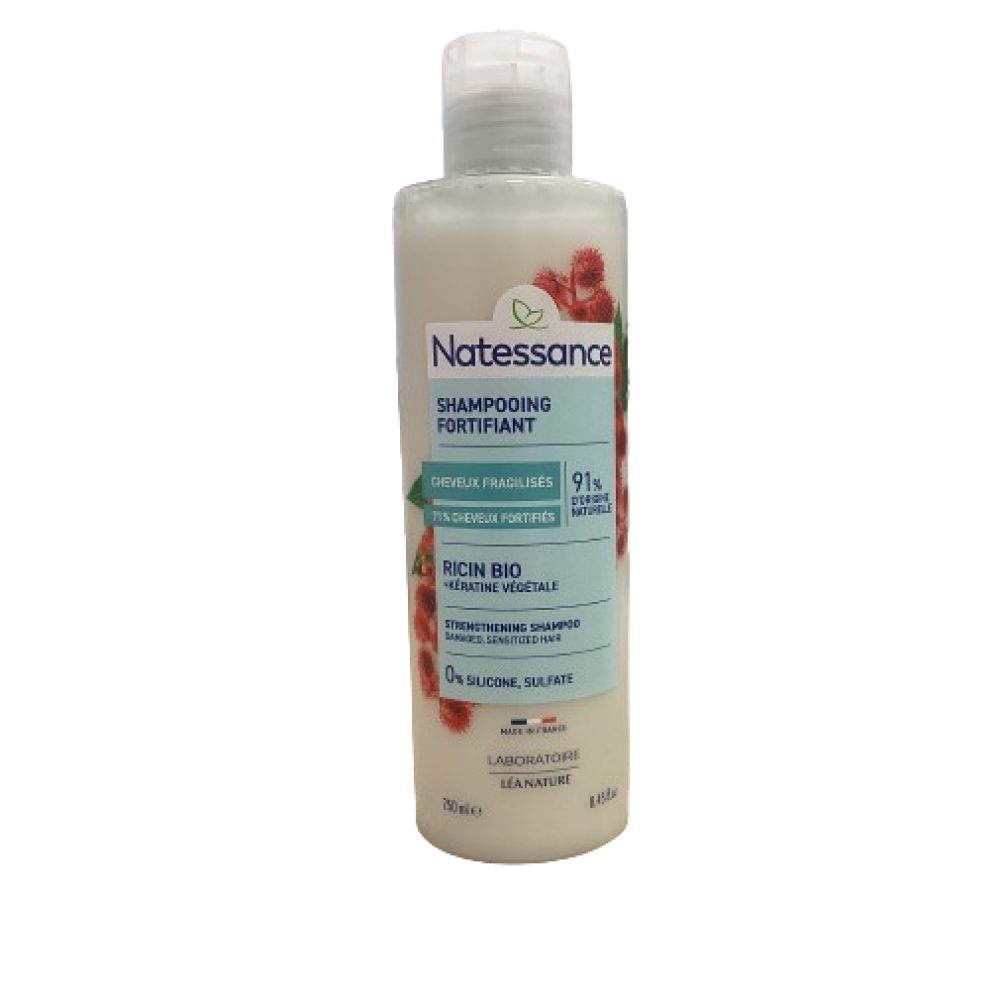 Natessance - Shampooing réparateur fortifiant Ricin - 500ml