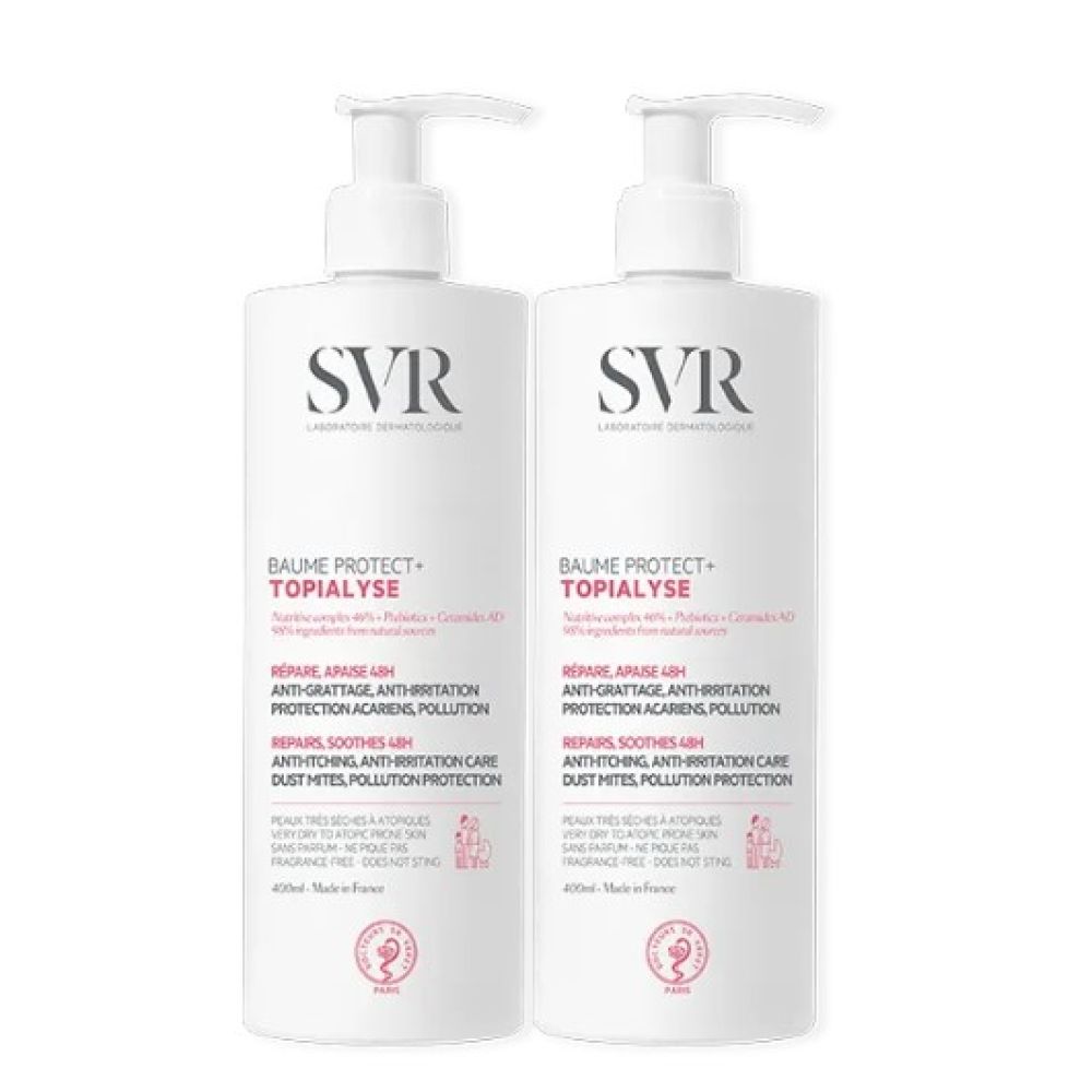 SVR - Baume protect + Topialyse - 2x400ml