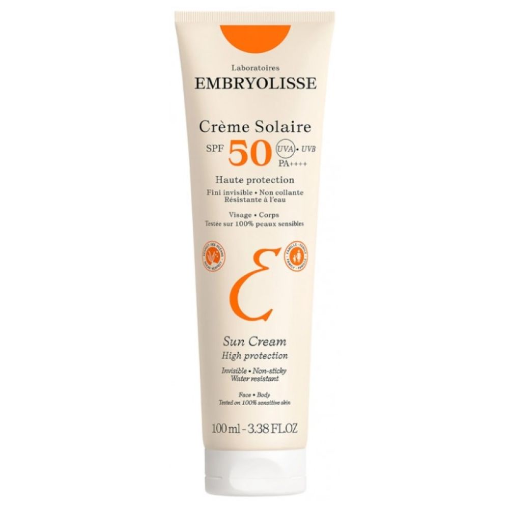 Embryolisse - Crème solaire SPF50 - 100ml