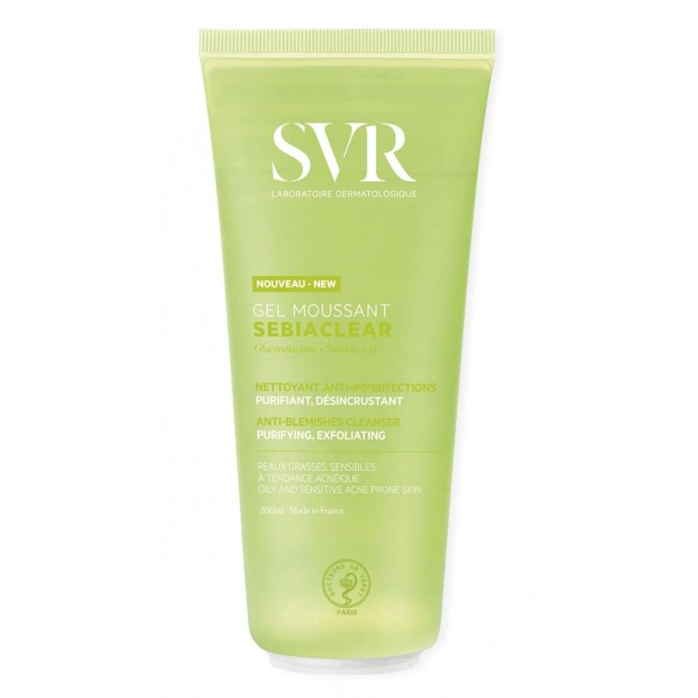 SVR - Gel moussant Sebiaclear - 200ml