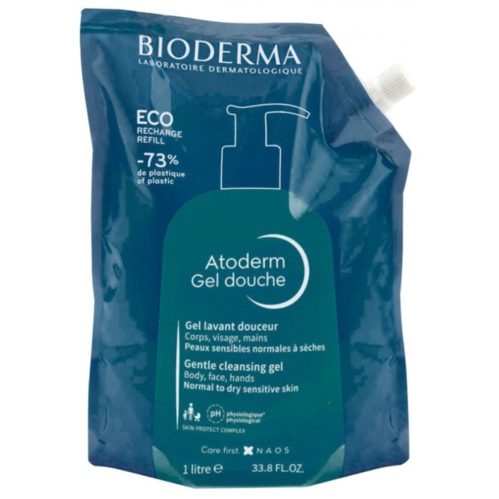 Bioderma - Eco recharge Atoderm gel douche - 1L