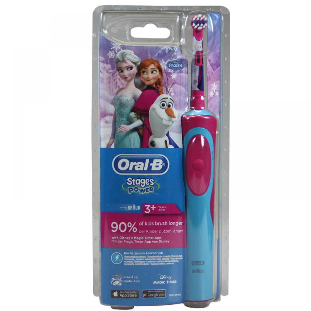 Oral-B Stages Power - Brosse à dents électrique Reine des neiges