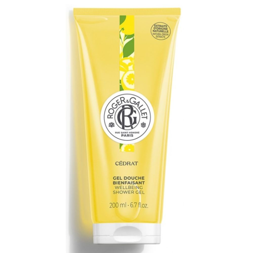 Roger & Gallet - Gel douche bienfaisant cédrat - 200 ml