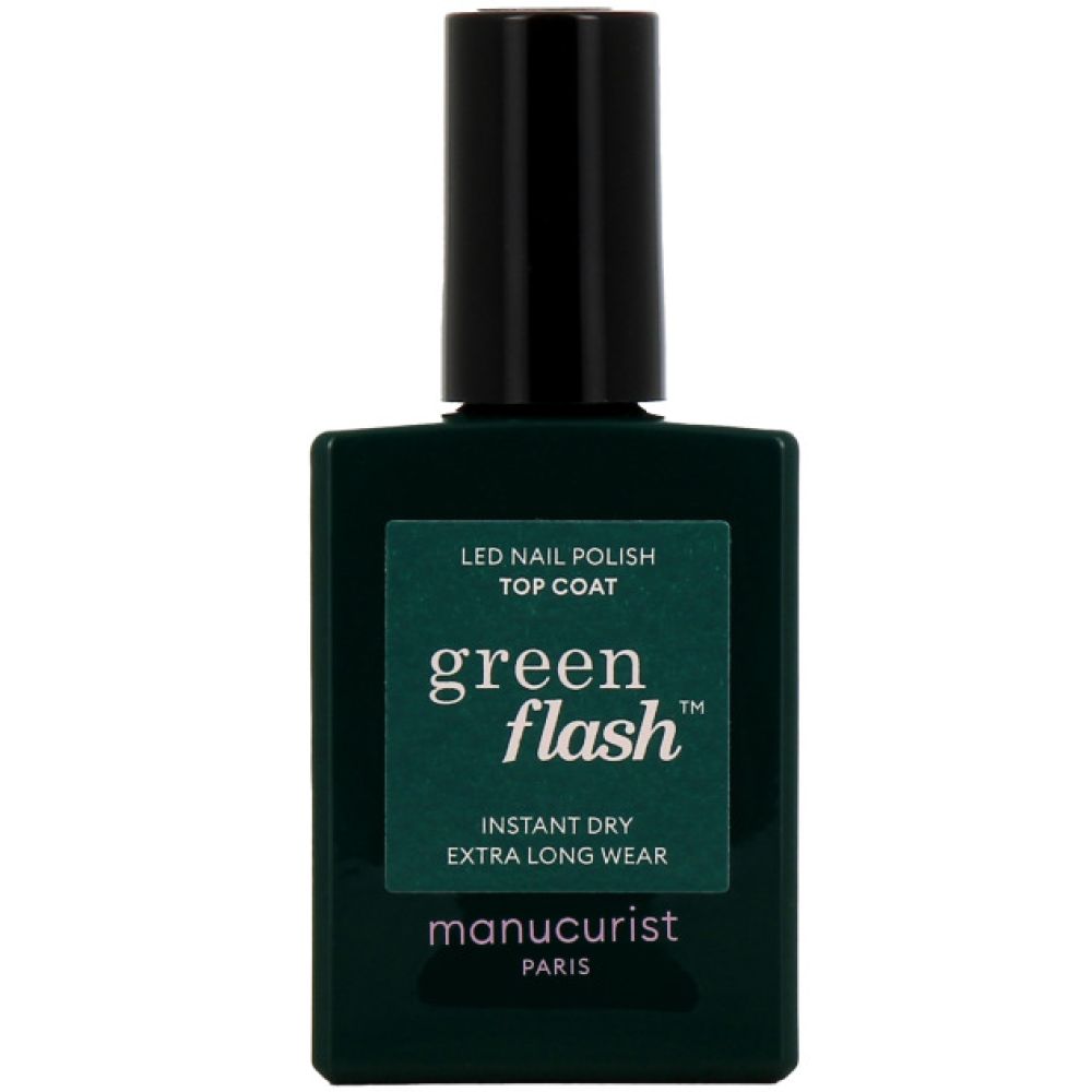 Manucurist - Top coat green flash - 15ml