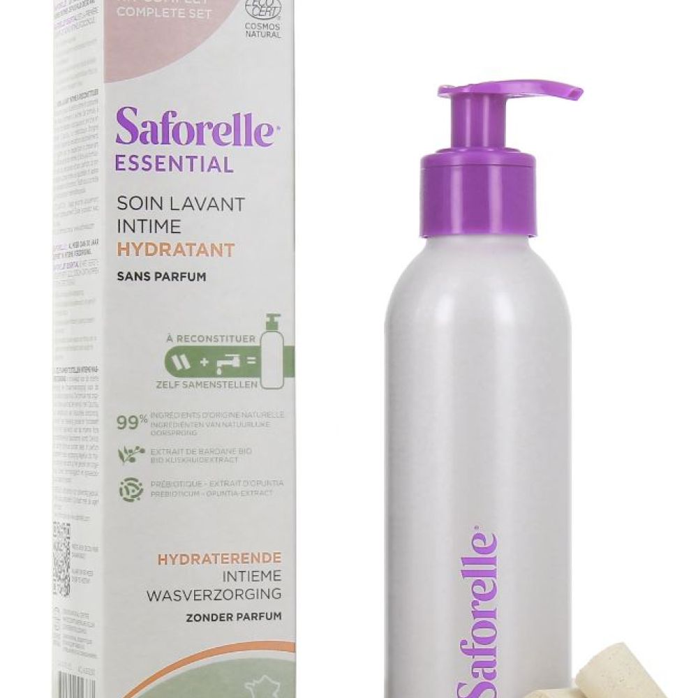 Saforelle - Kit complet soin lavant intime hydratant