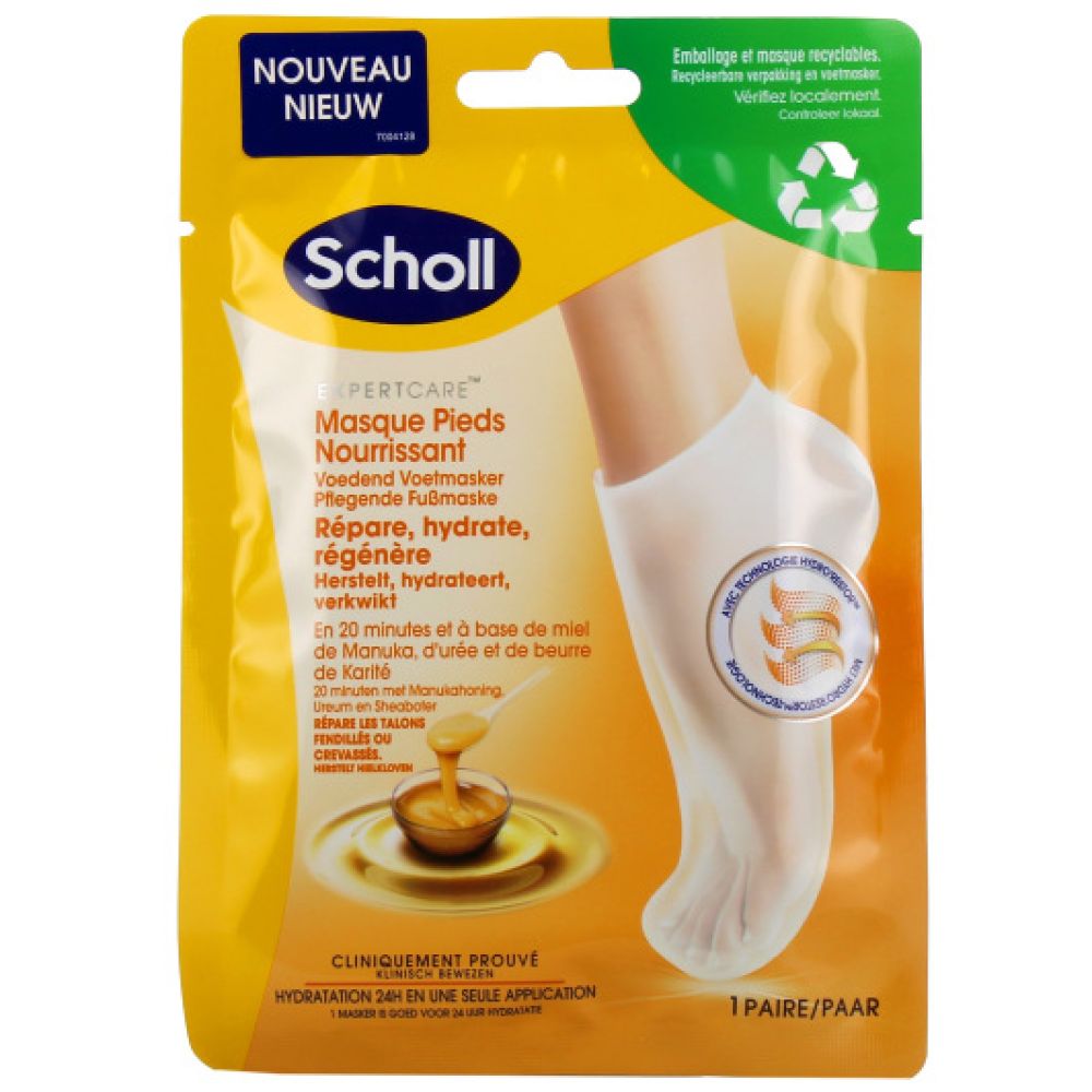 Scholl - Masque pieds nourrissant - 1paire