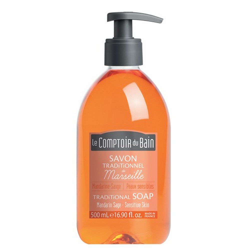 Le comptoir du bain - Savon de marseille - 500ml