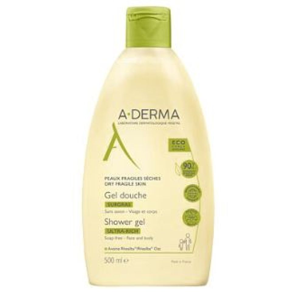 Aderma - Gel douche surgras - 500ml