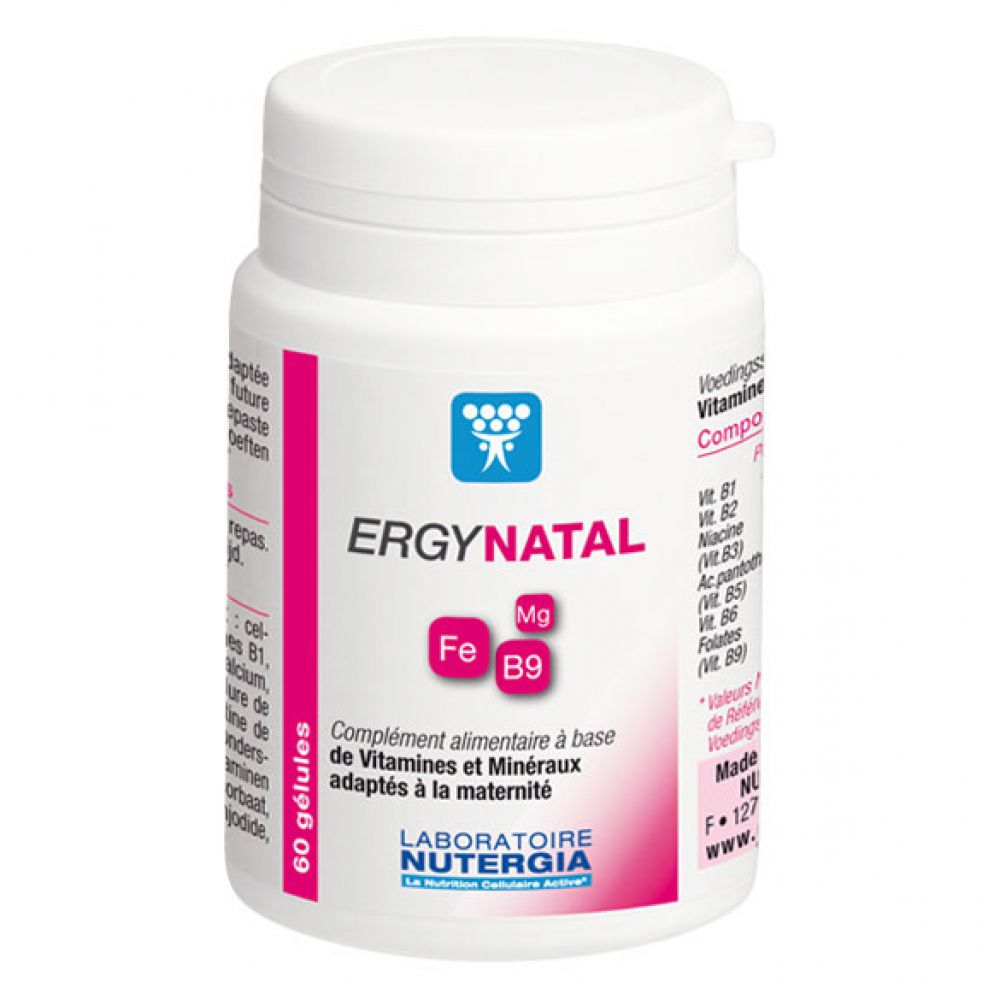 Nutergia - ErgyNatal - 60 gélules