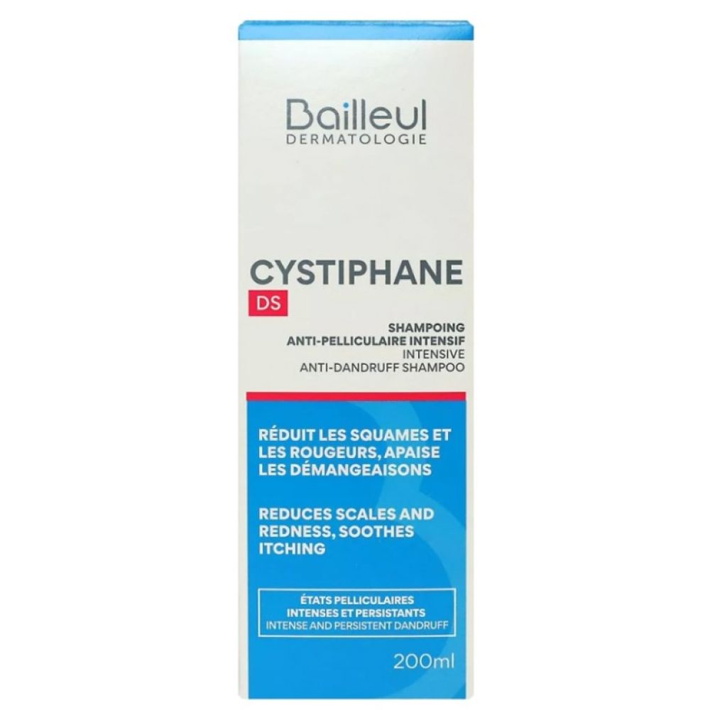 Bailleul - Cystiphane DS shampooing anti pelliculaire intensif - 200ml