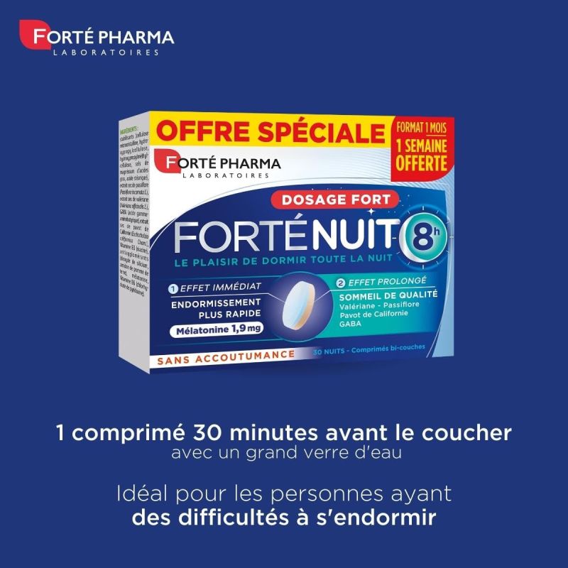 -2€ sur Forte Pharma.