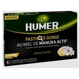 Humer Pastille Manuka - 16 pastilles