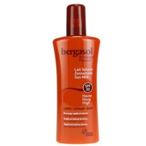 Bergasol - Lait solaire protecteur SPF 30 avec activateur de bronzage - 125ml