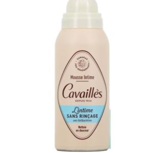 Rogé Cavaillès Mousse intime sans rinçage avec antibactérien - 100ml