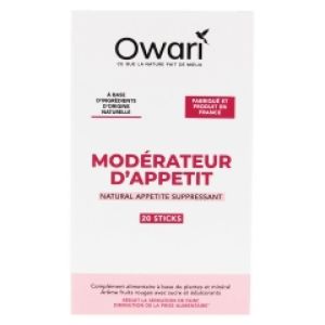 Owari - Modérateur d'appétit - 20 sticks