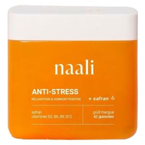 Naali - Gummies au safran anti-stress - 42 gommes