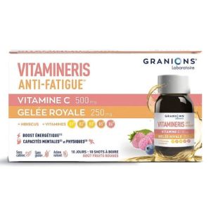 EA PHARMA - GRANION - Vitamineris anti fatigue - 10 Shots