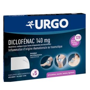 Diclofenac 140Mg Urgo Emplatre 5