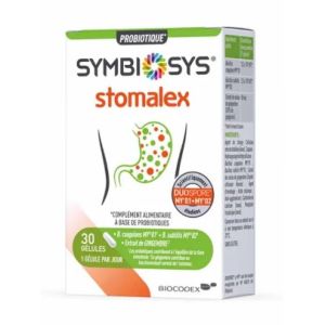 Biocodex - Symbiosys stomalex - 30 gélules