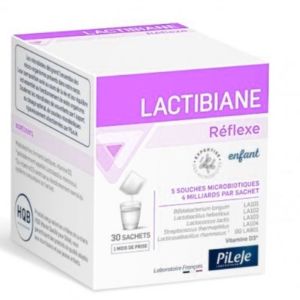 Pileje - Lactibiane réflexe enfant - 30 sachets