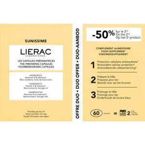 Lierac - Sunissime Capsules préparatrices - lot de 2x30 capsules
