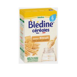Blédina - Bledine céréles saveur Biscuit dès 6mois - 400G