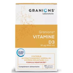 Granions - Vitamine D3 - 60 gélules